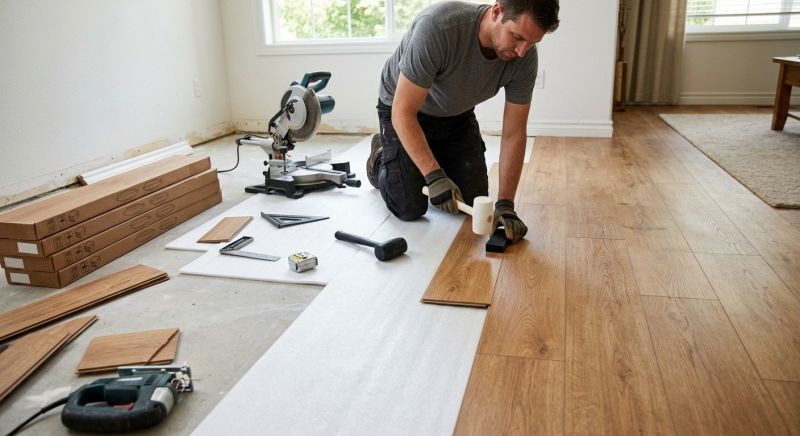 Laminate Floor Installation in Fort Bend County, TX