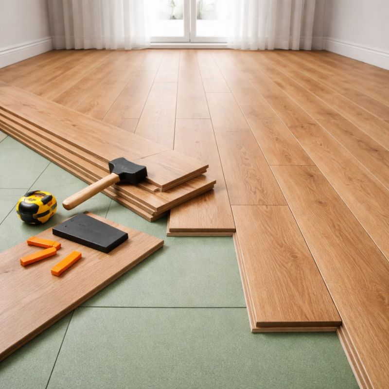 Laminate Floor Installation in Guy, TX