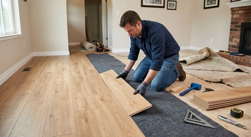 Laminate Floor Remodeling in Sugar Land, TX