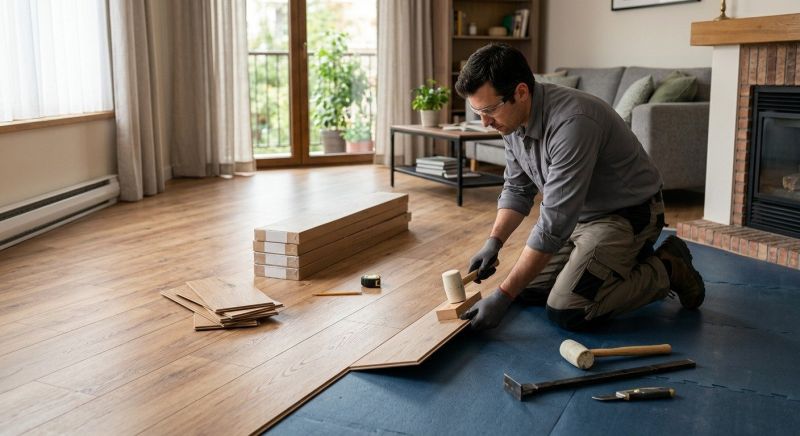 Laminate Floor Remodeling in Sugar Land, TX