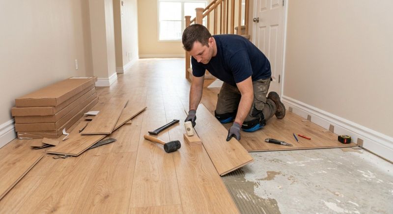 Laminate Floor Replacement in Stafford, TX