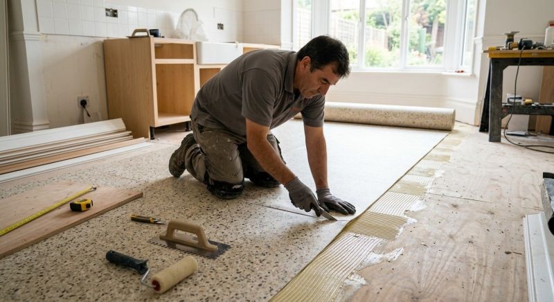 Linoleum Floor Installation in Beasley, TX