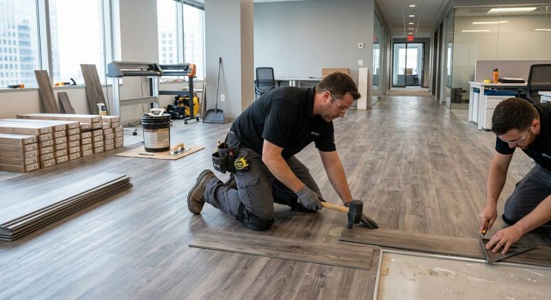 Linoleum Floor Installation in Katy, TX