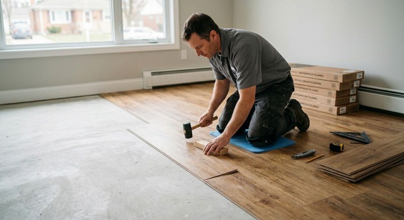 Linoleum Floor Installation in Manvel, TX