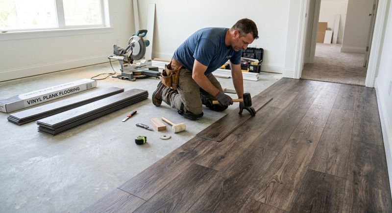 Linoleum Floor Installation in Manvel, TX