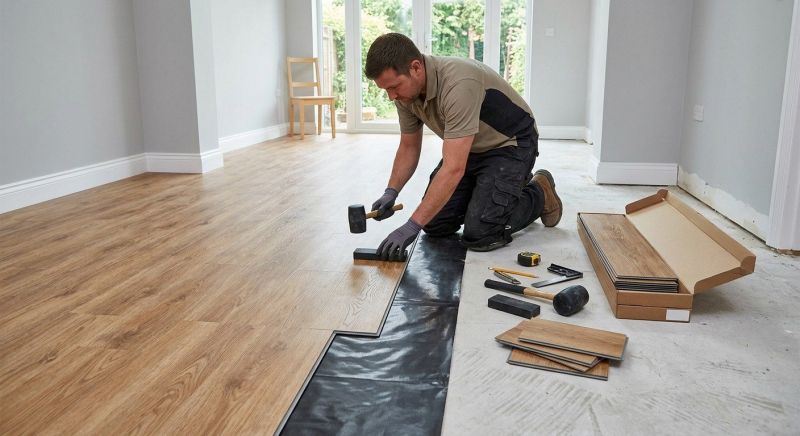 Luxury Vinyl Tile Installation in Katy, TX