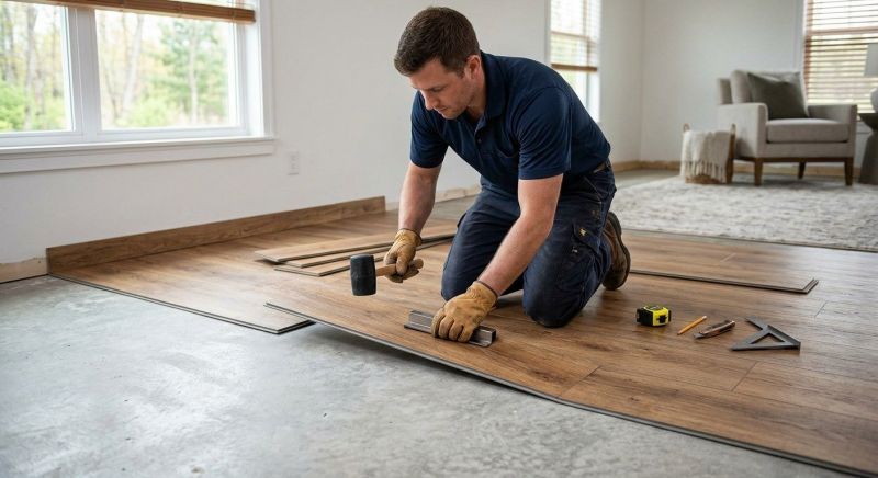 Luxury Vinyl Tile Installation in Stafford, TX