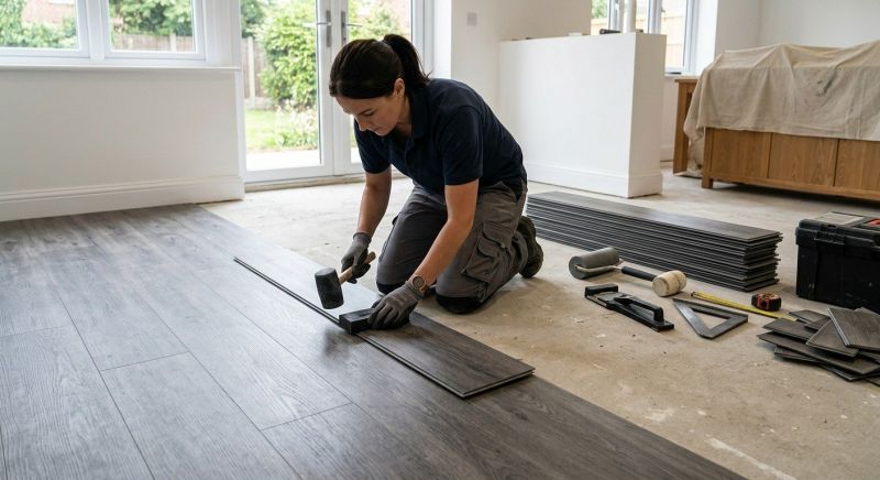 Lvt Flooring Installation in Guy, TX