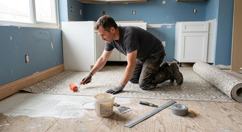 Sheet Flooring Installation in Rosenberg, TX