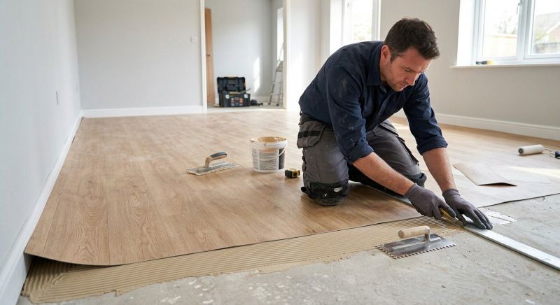 Sheet Flooring Installation in Rosharon, TX