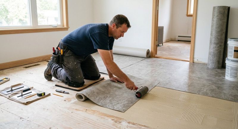 Sheet Flooring Installation in Rosharon, TX