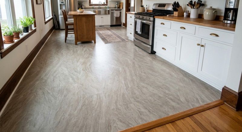Sheet Linoleum Installation in Guy, TX