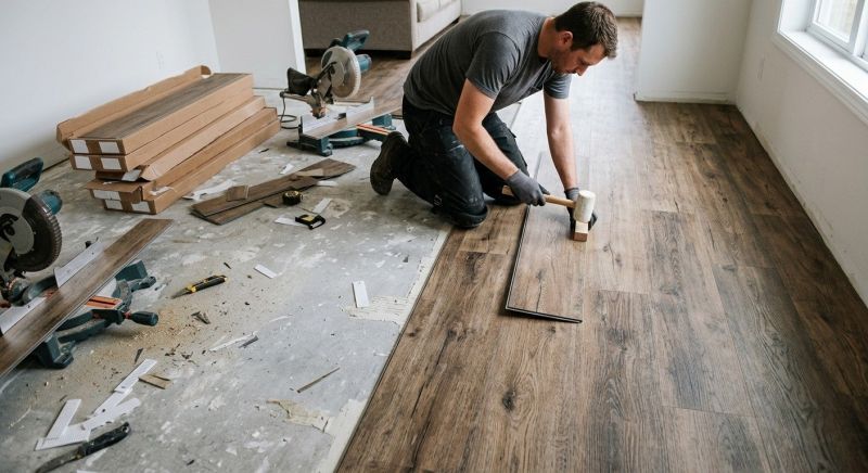 Vinyl Floor Replacement in Sugar Land, TX