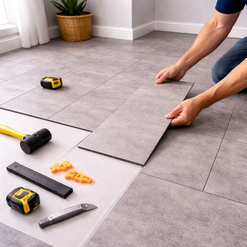 Vinyl Tile Replacement in Sugar Land, TX